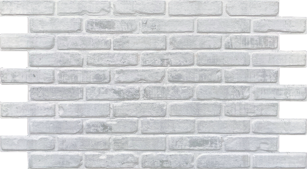 DIY Faux Brick Interior Wall Panels | White – Simple Walls