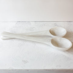 Martha Sturdy Oversized Resin Serving Spoons