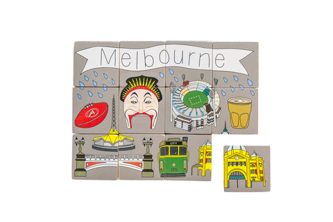 Melbourne Souvenirs Melbourne Gifts Best Gifts from Australia toy wood blocks