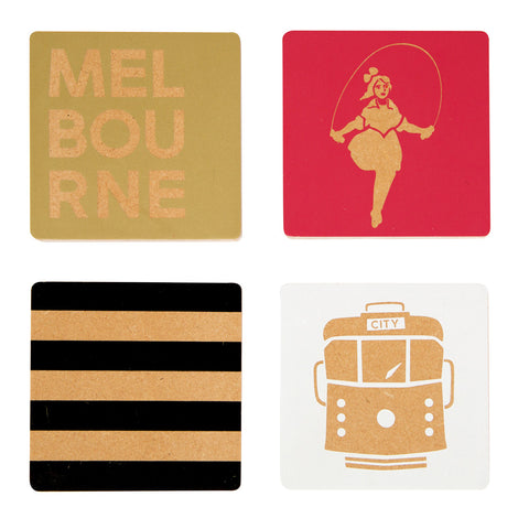 Melbourne gifts souvenirs coasters