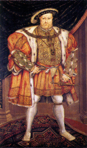 Henry VIII, King of England, 1536