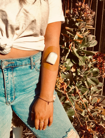 Omnipod forearm