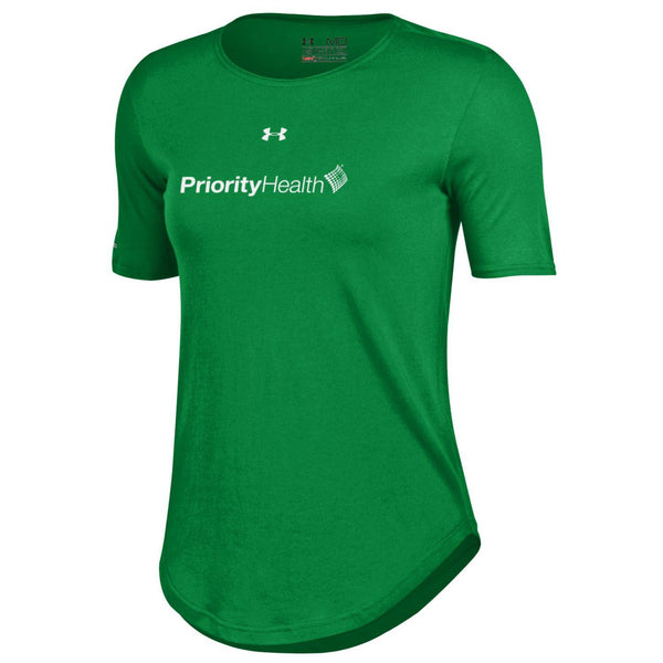 Women's Under Armour 60/40 Crew T-shirt Priority Health Brand Store