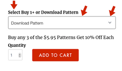 Select pattern or download