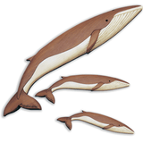 JGR whale Intarsia