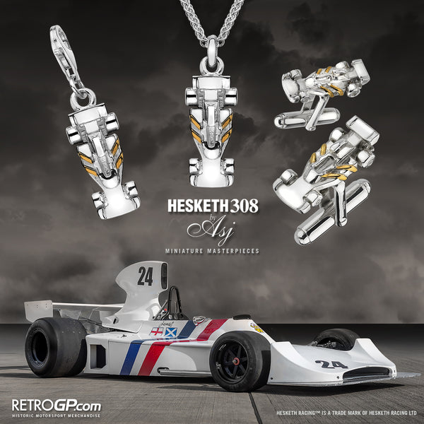 Hesketh Racing 308 Collection by RetroGP.com and Alyssa Smith Jewellery