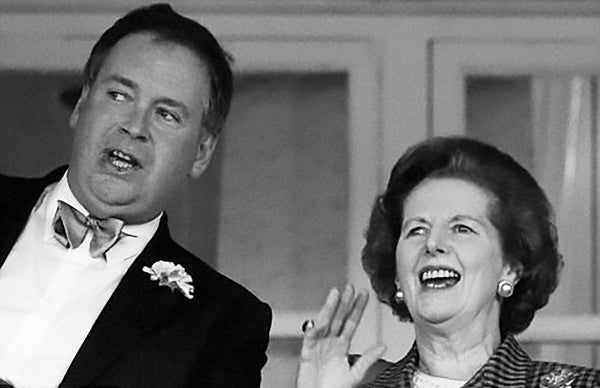 Lord Hesketh and Margaret Thatcher