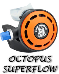 Octopus SuperFlow Non-Adjustable SCUBA Regulator Schematic