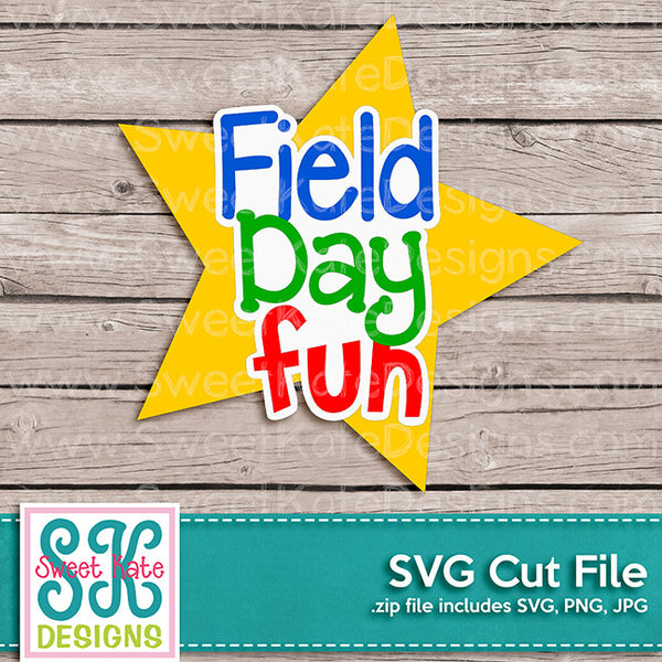 Field Day Fun Svg Sweet Kate Designs