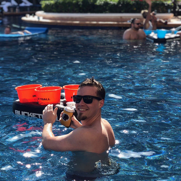 Bucket Ball Floating Beer Pong