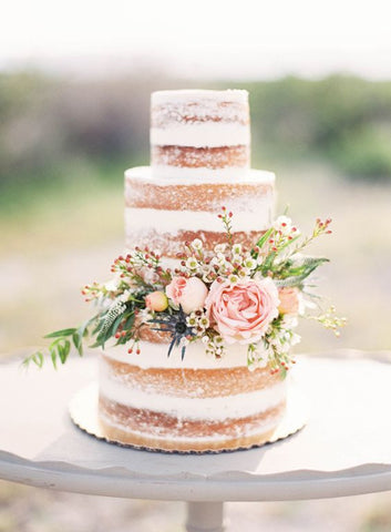Unique Wedding Cakes - Naked Cake