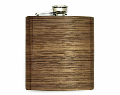 Walnut Wood Flask