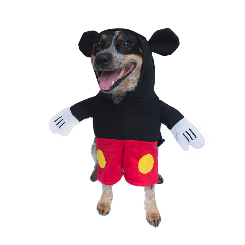 Mickey Mouse Funny Standing Costume for DogMickey Mouse Funny Standing –  Woof Apparel