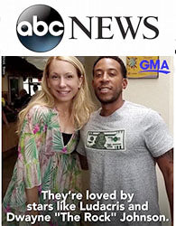 ABC News Maui Cookie Lady and Ludacris