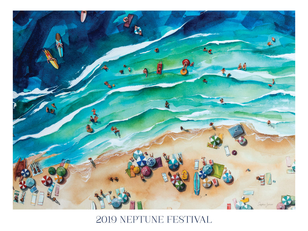 Stephie Jones Neptune Festival Poster 2019 