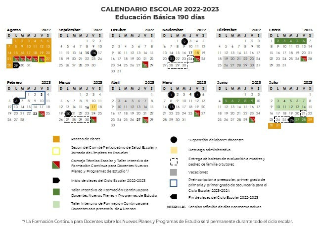 Calendario Escolar 2022 2023 Ve Vacaciones Días De Descanso Puentes
