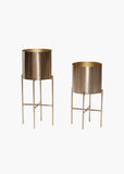Plant Pot | Brass