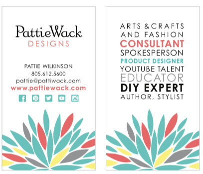 Pattiewack Business Card