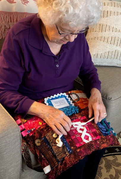 Weighted Sensory Lap Blanket for Dementia