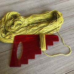 Straw Purse TieredTassel