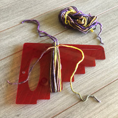 Straw Purse TieredTassel