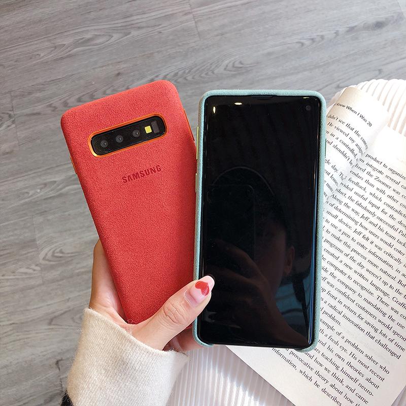 Samsung Galaxy S10+ Plus Alcantara Cover Cases