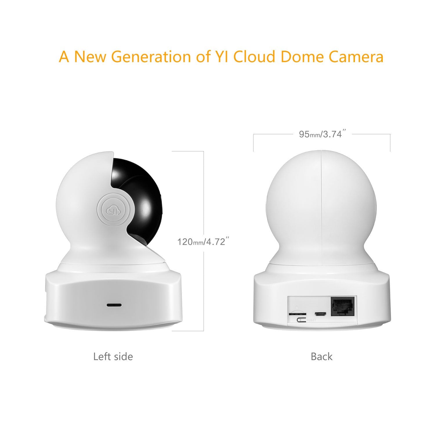 YI Cloud Dome Camera 1080P Full HD India 