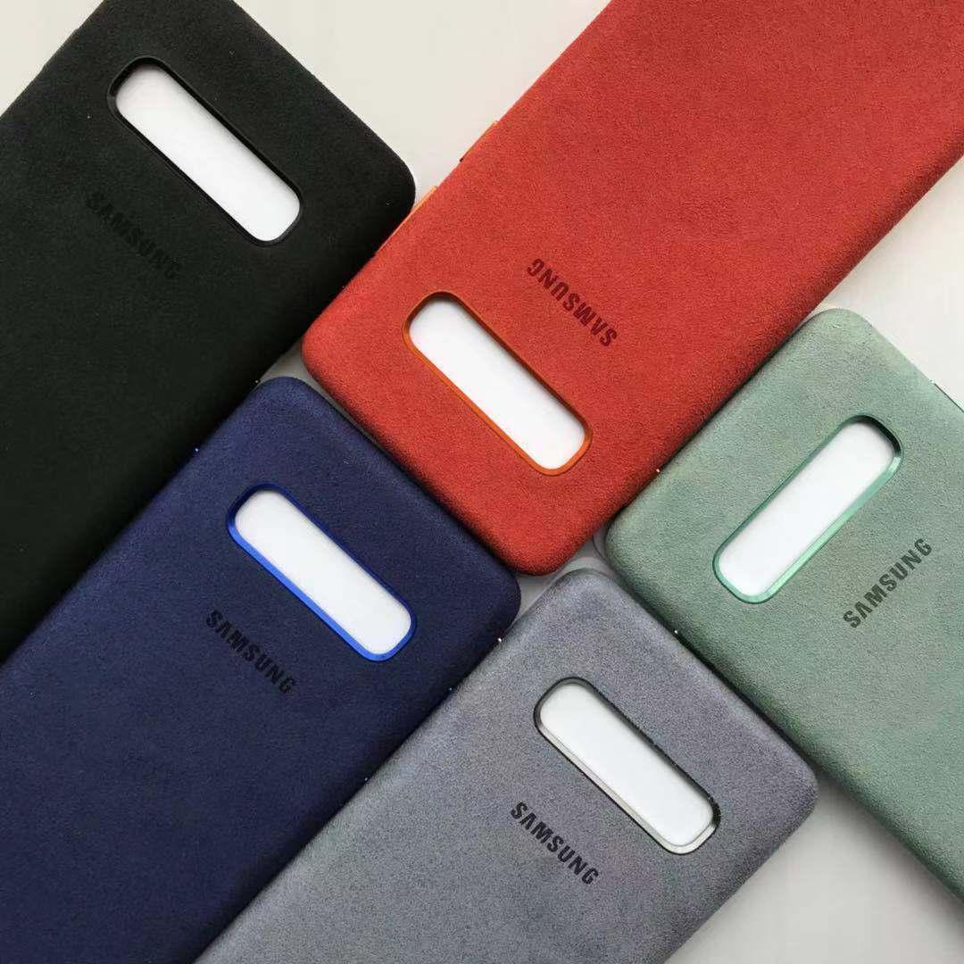 Samsung Galaxy S10+ Plus Alcantara Cover Cases