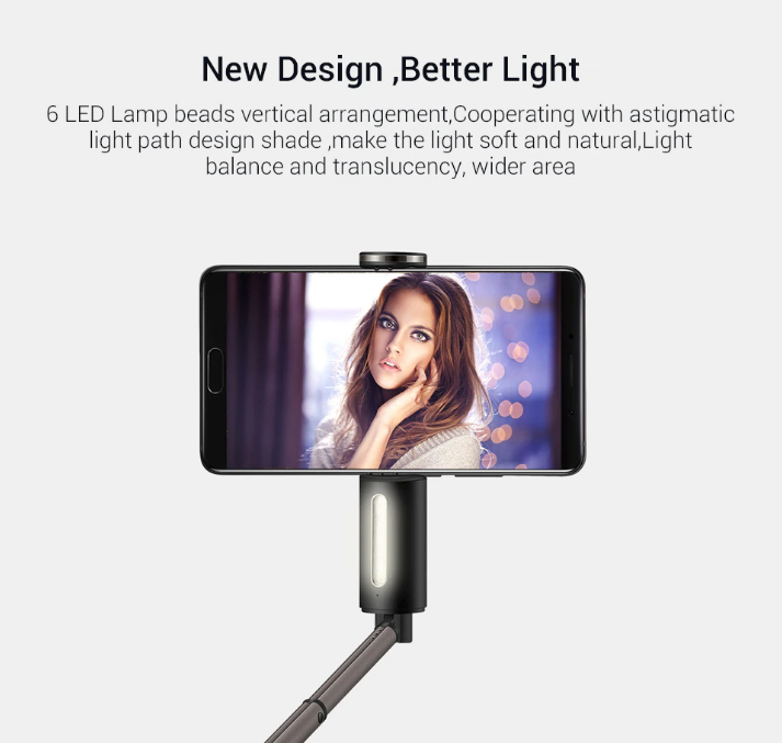 HUAWEI selfie stick with light led price