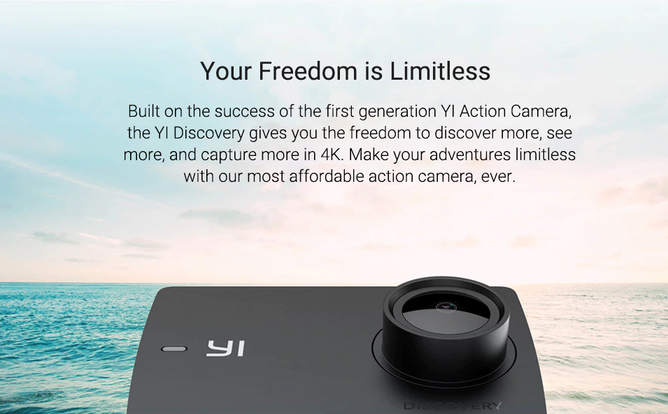 Yi discovery action price in india 