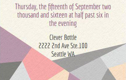 Women's Jewelry Association, Jewelry Night Out 2016 Invite Seattle Chapter