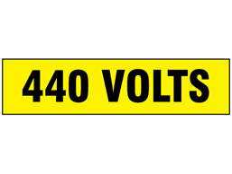 Vml440b Caution 440v Label Industrial Spare Parts