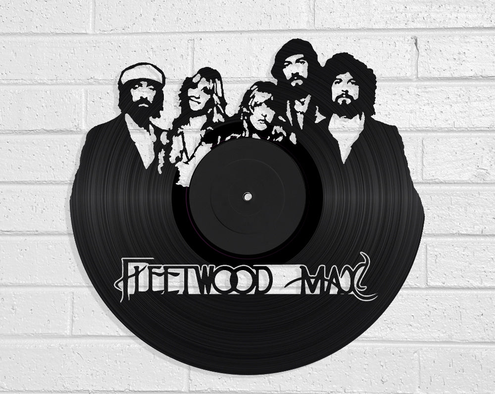 Fleetwood Mac Vinyl Revamp Vinyl Record Art Made in NZ