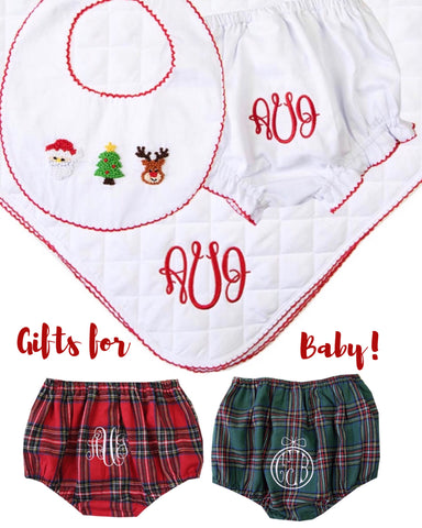 Monogram Gifts for Babies