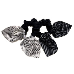Polka Dot Scrunchies with ties