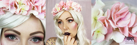 Rockstars and Royalty DIY Flower Crown Tutorial YouTube