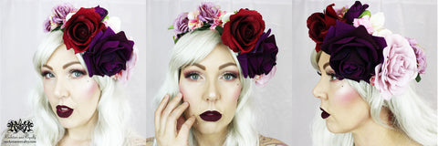 Rockstars and Royalty DIY Flower Crown Tutorial YouTube