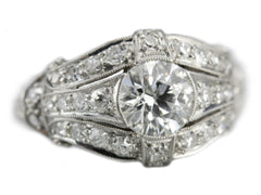 edwardian diamond engagement ring