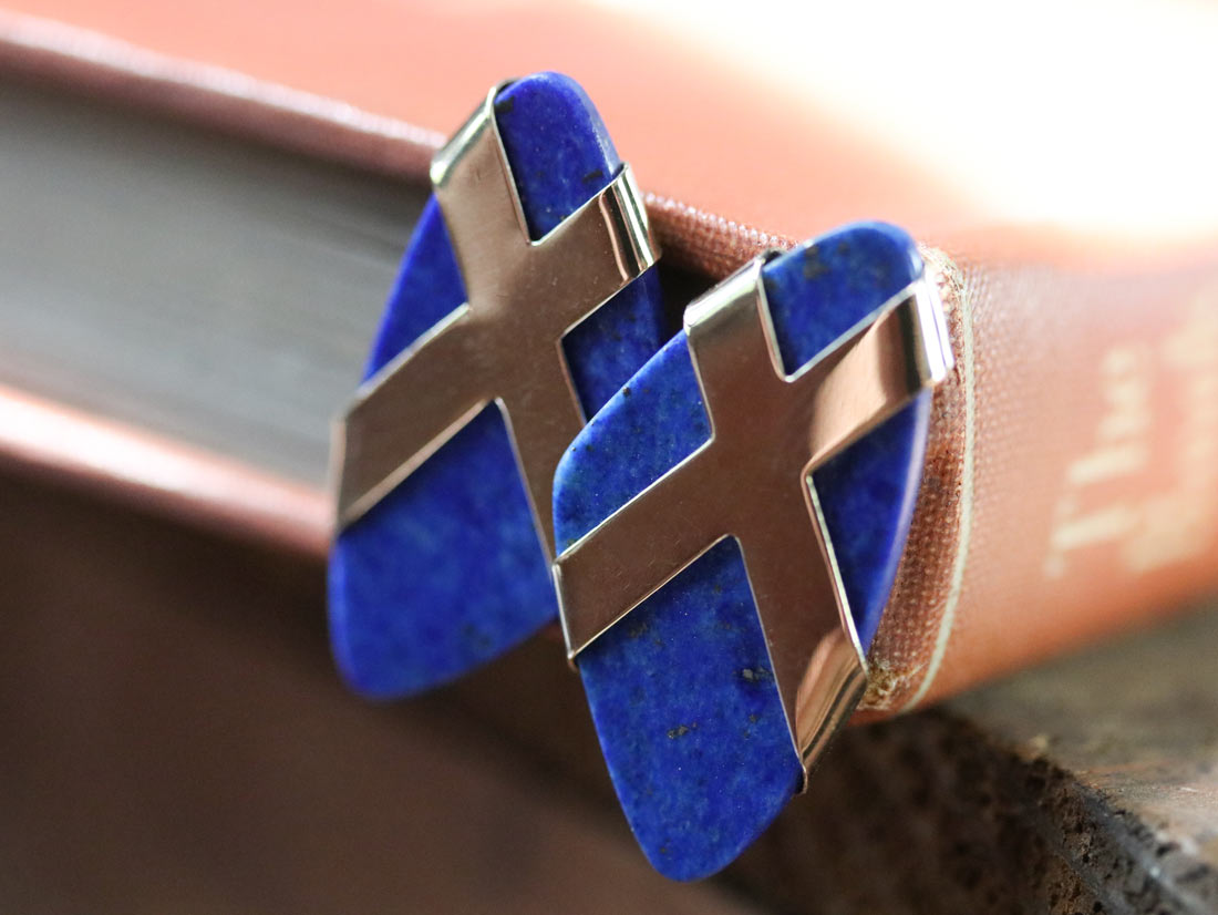 lapis lazuli earrings