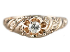 Victorian engagement rings