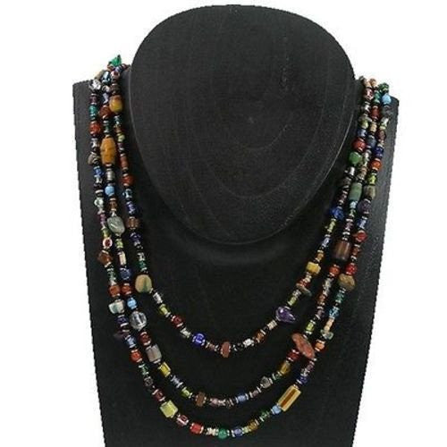 Zakali Creations 'Success' Triple Strand Bead Necklace (Fair Trade) - Fine Design Trading Company