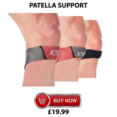 Active650 Patella Support for patella tendinitis, jumpers knee and OSD