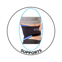 Back supports knee supports ankle supports and more