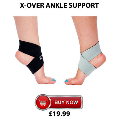 Active650 X-Over Ankle Support for sprained ankles