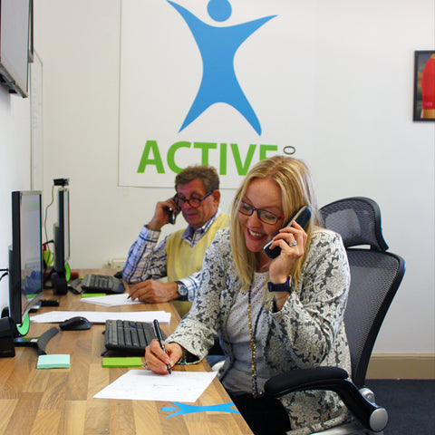 Active650 UK helpline staff