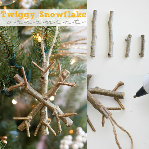 Twiggy snowflake