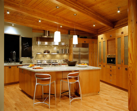 rustic wooden kitchen