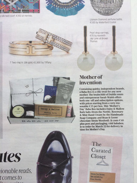 Baba Box - Mother's Day Gift Box - Sunday Business Post Magazine