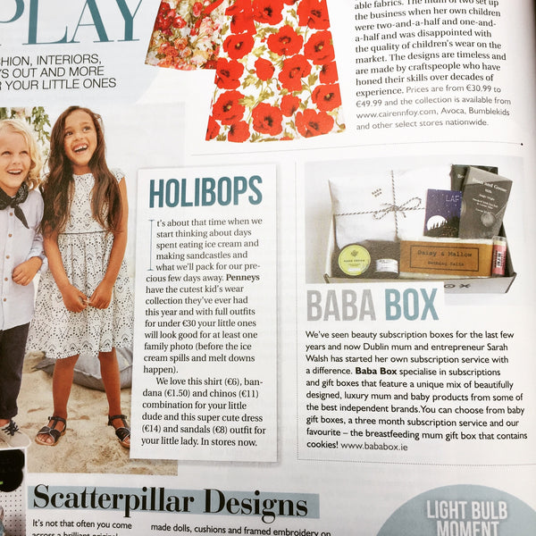 Baba Box - New Mum Gift Box - Irish Country Magazine