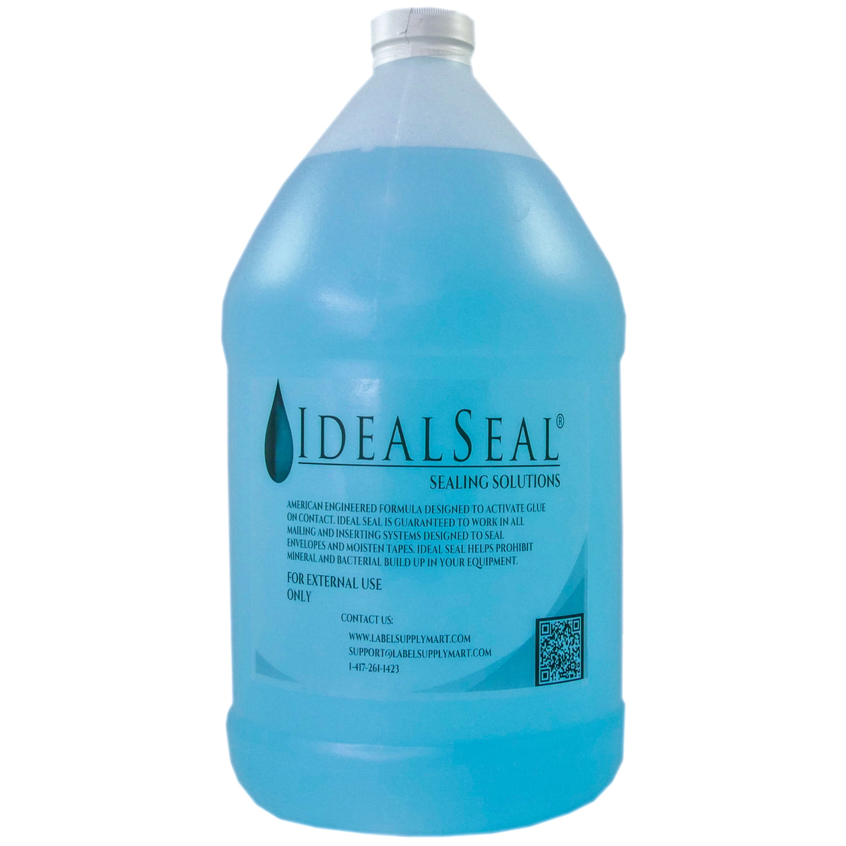 Sealing Solution Gallon (IDS128 Blue) Label Supply Mart